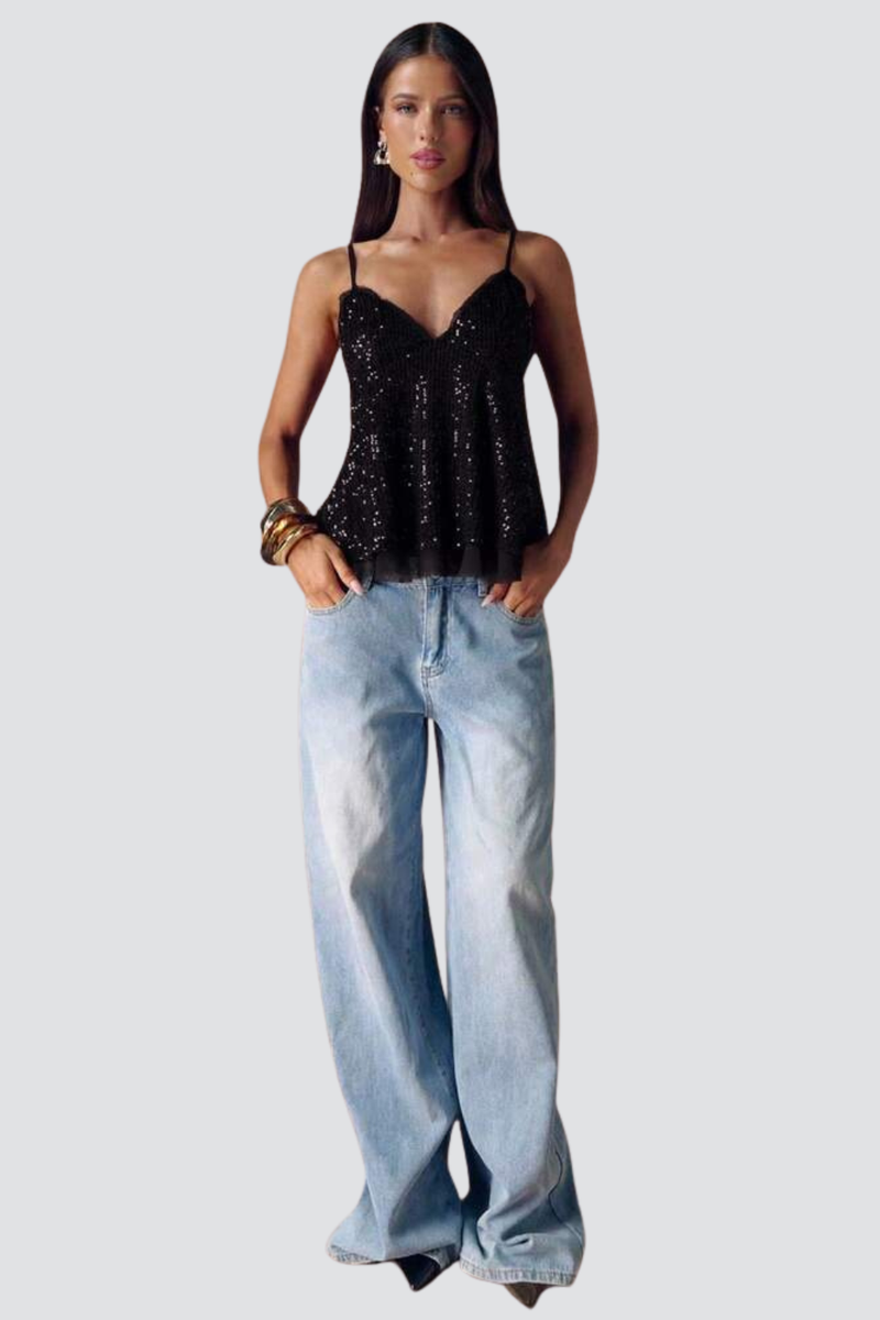KAYO | SEQUIN TANK TOP