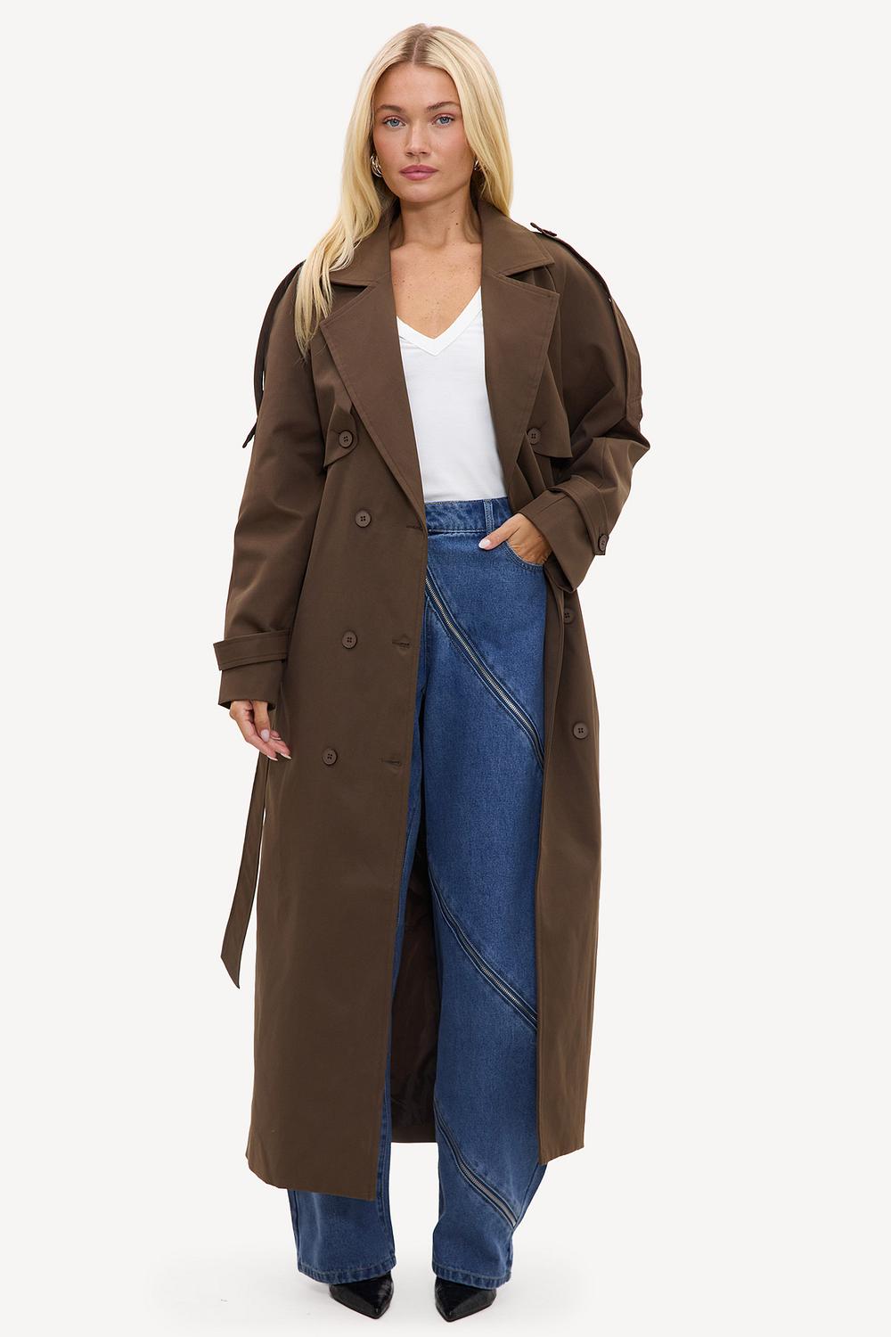 KAYO | OVERSIZED LONGLINE TRENCH COAT
