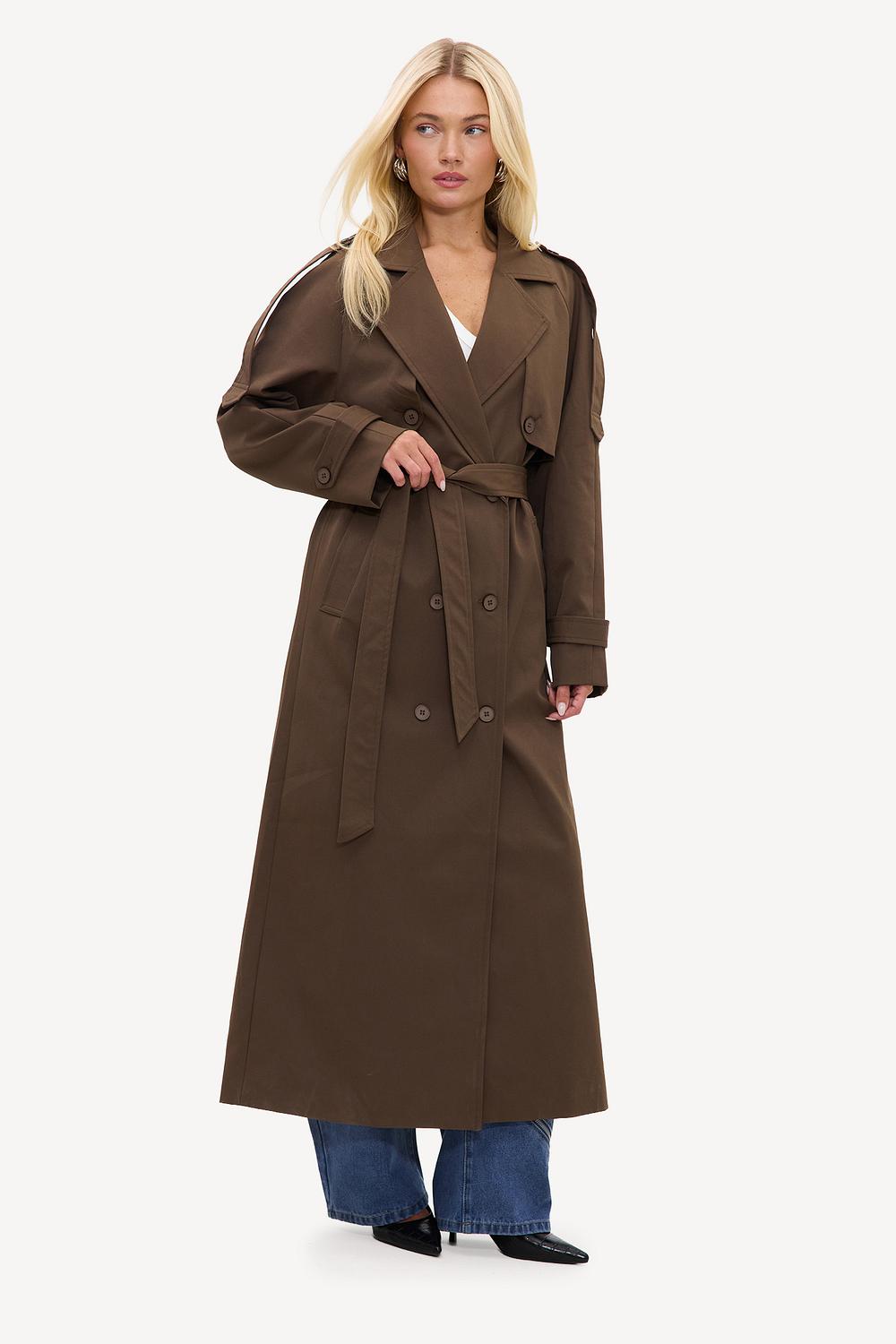 KAYO | OVERSIZED LONGLINE TRENCH COAT