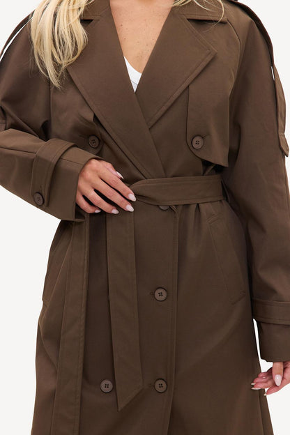 KAYO | OVERSIZED LONGLINE TRENCH COAT