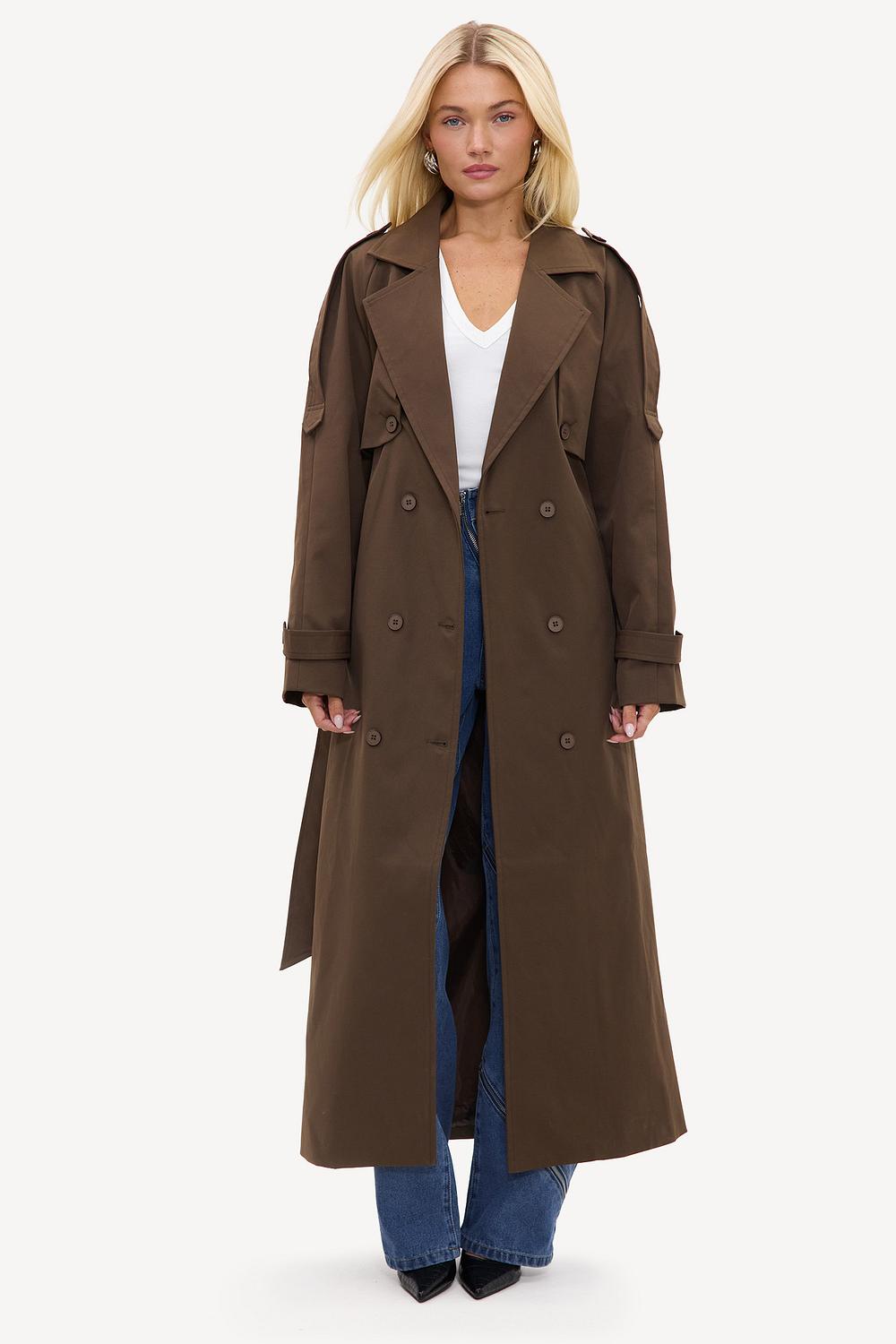 KAYO | OVERSIZED LONGLINE TRENCH COAT