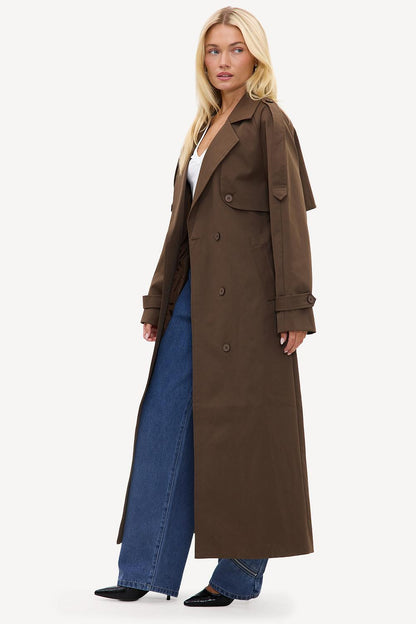 KAYO | OVERSIZED LONGLINE TRENCH COAT