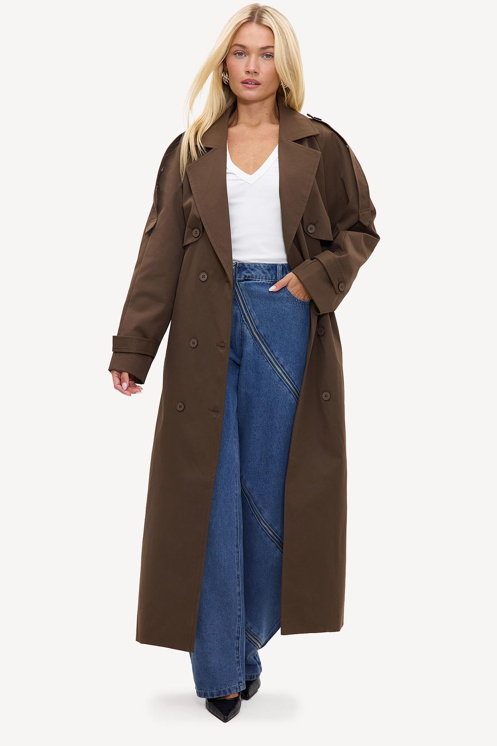 KAYO | OVERSIZED LONGLINE TRENCH COAT