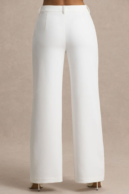 KAYO | HIGH-WAISTED WIDE-LEG TROUSERS