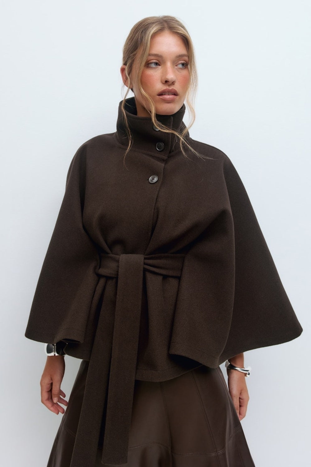 KAYO | BELT CAPE JACKET