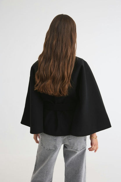 KAYO | BELT CAPE JACKET