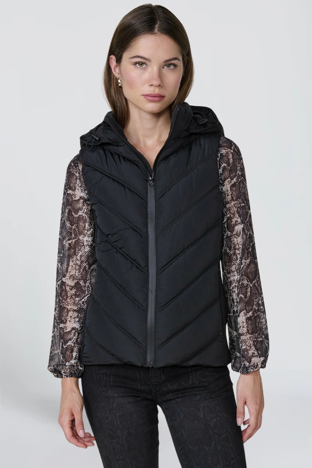 KAYO | HOODED PUFFER VEST