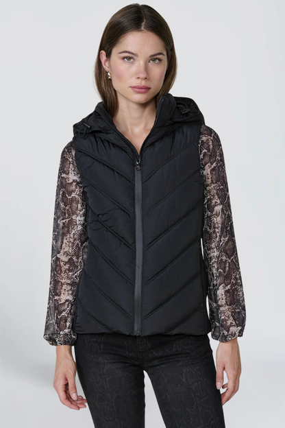KAYO | HOODED PUFFER VEST