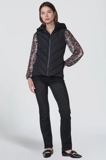 KAYO | HOODED PUFFER VEST