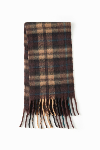 KAYO | OVERSIZED PLAID SCARF