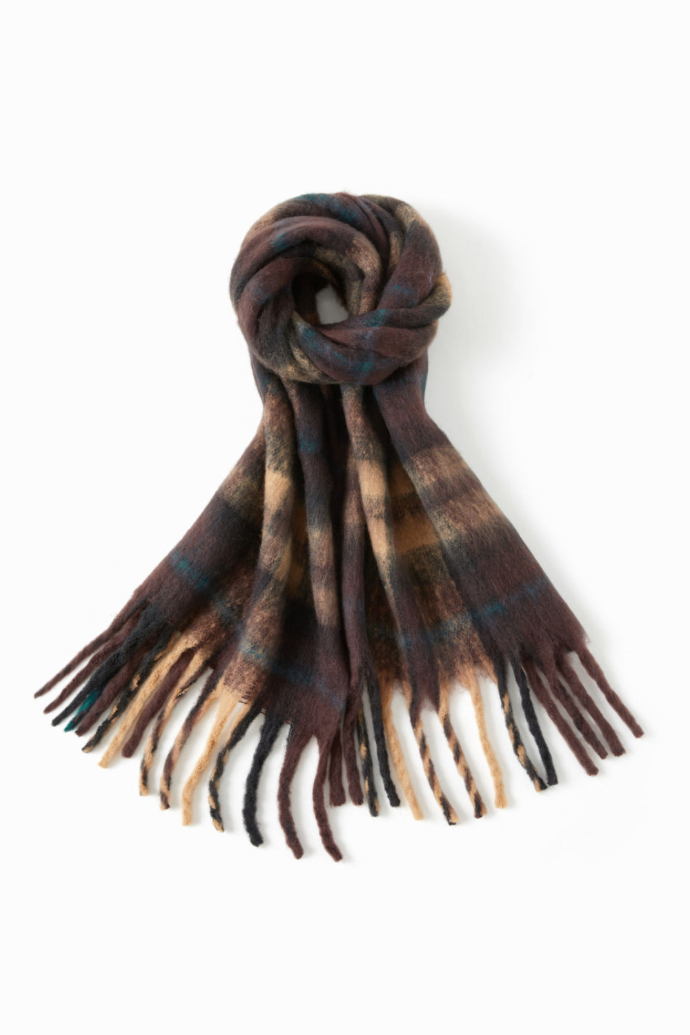KAYO | OVERSIZED PLAID SCARF