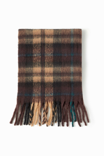 KAYO | OVERSIZED PLAID SCARF