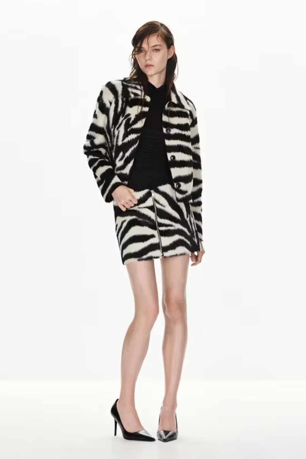 KAYO | ZEBRA JACKET FUR