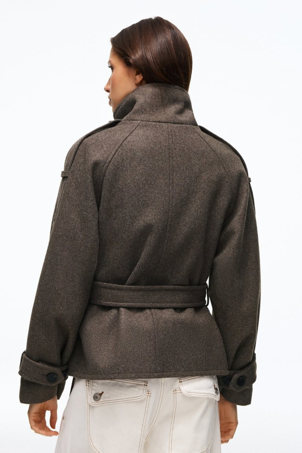 KAYO | FUNNEL NECK TRENCH COAT
