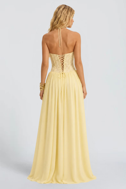 KAYO | SOLÈNE LACE CORSET MAXI DRESS