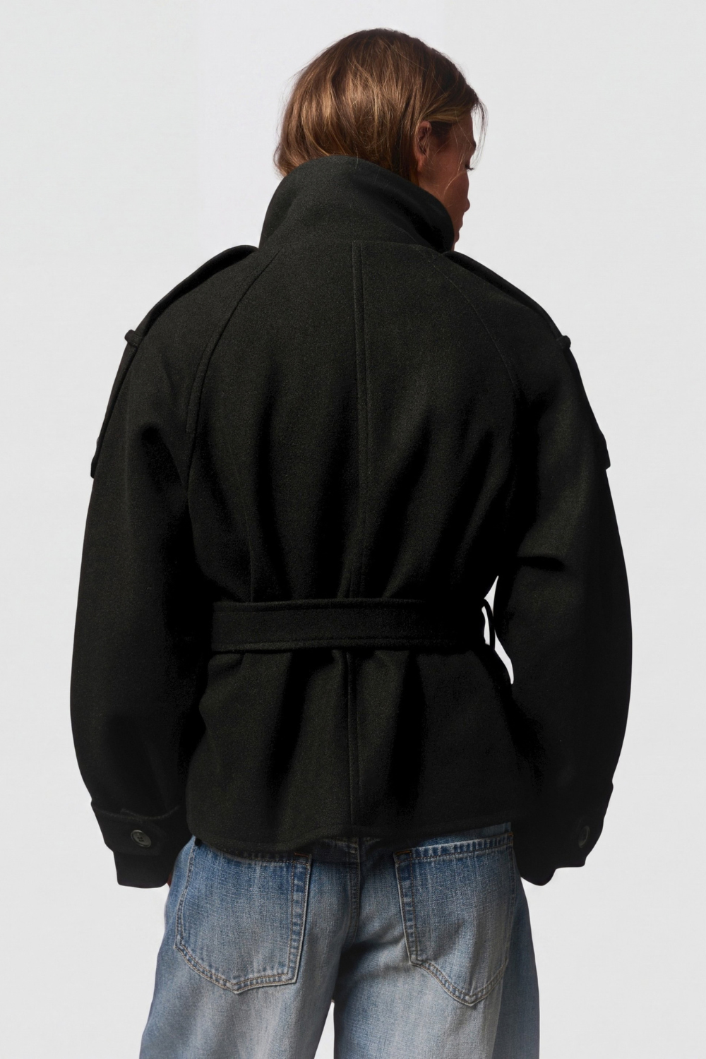 KAYO | FUNNEL NECK TRENCH COAT
