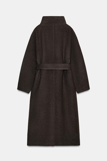 KAYO | ABRIGO LARGO CON CUELLO