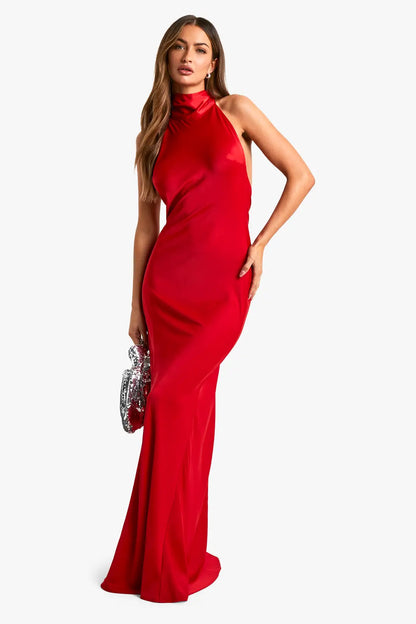 KAYO | ROBE LONGUE VENISE EN SATIN