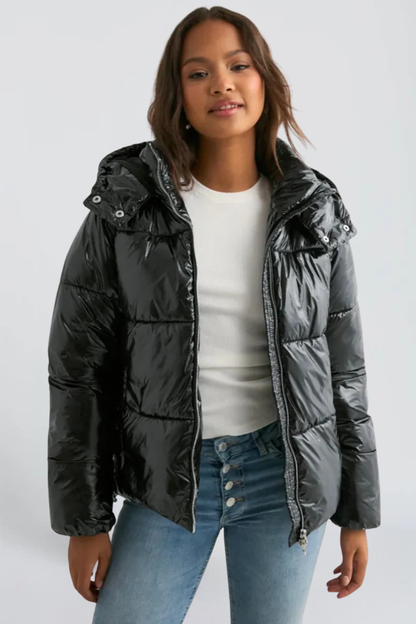 KAYO | SHORT SHINY PUFFER JACKET