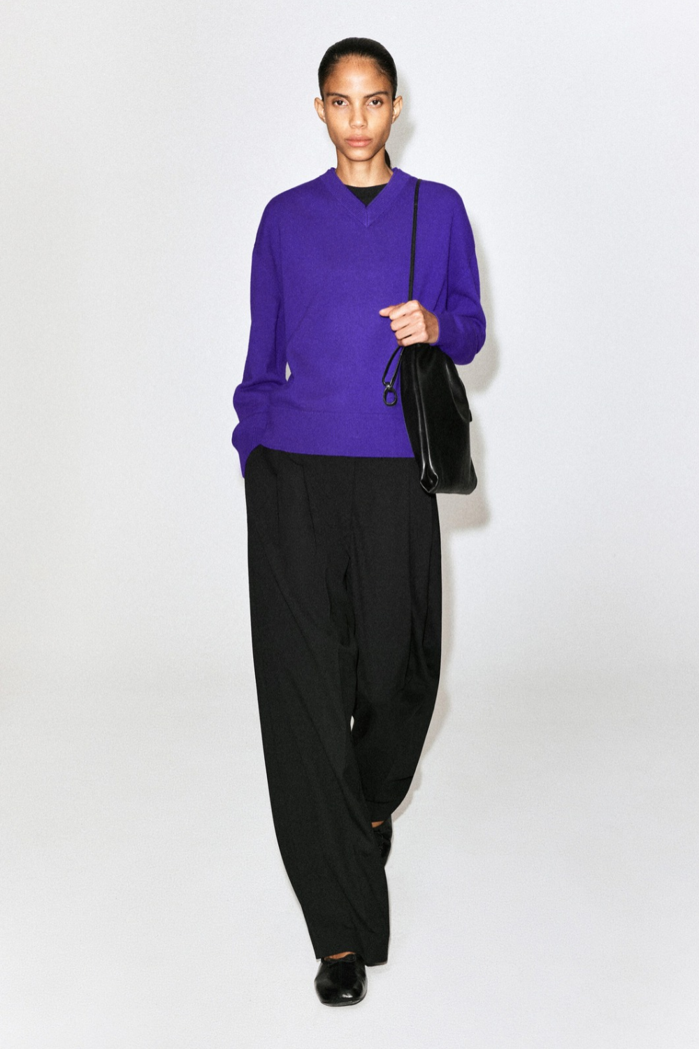 KAYO | FINE KNIT LAYERED V-NECK