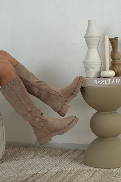 KAYO | BOTTES BIBI TAUPE