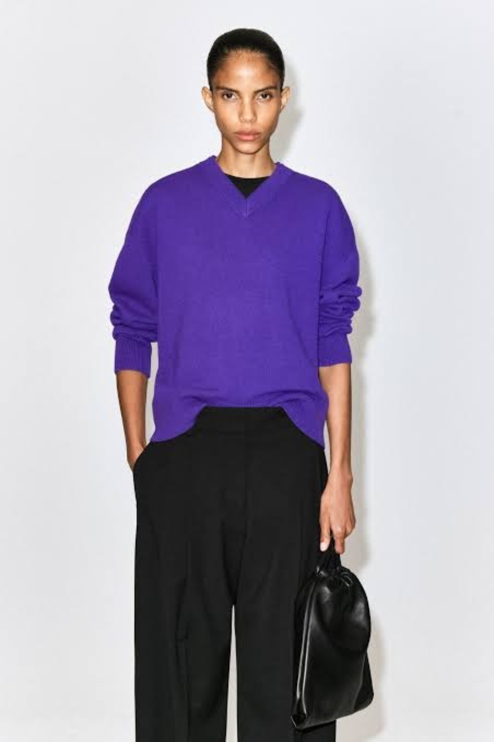 KAYO | FINE KNIT LAYERED V-NECK