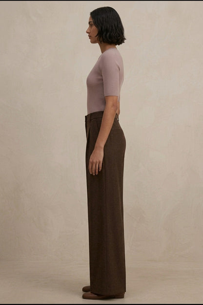 KAYO | HIGH-WAISTED WIDE-LEG TROUSERS