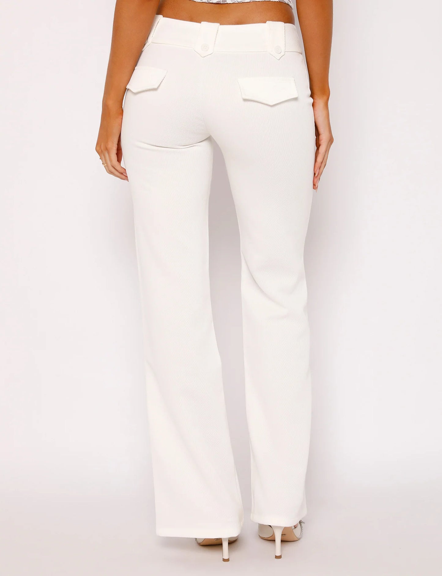 KAYO | PANTALON EN TOILE BLANC