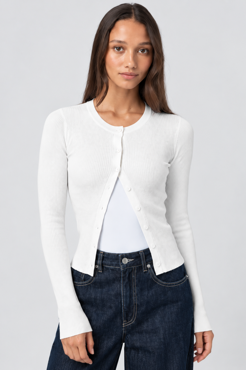 KAYO | ELISE RIBBED CARDIGAN