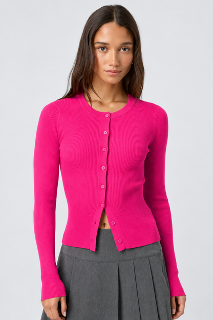 KAYO | ELISE RIBBED CARDIGAN