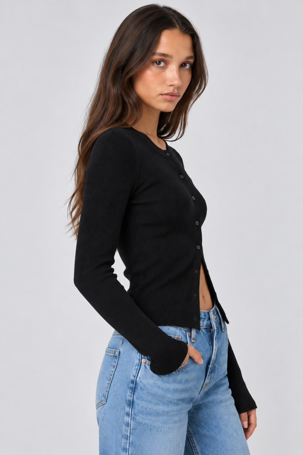 KAYO | ELISE RIBBED CARDIGAN