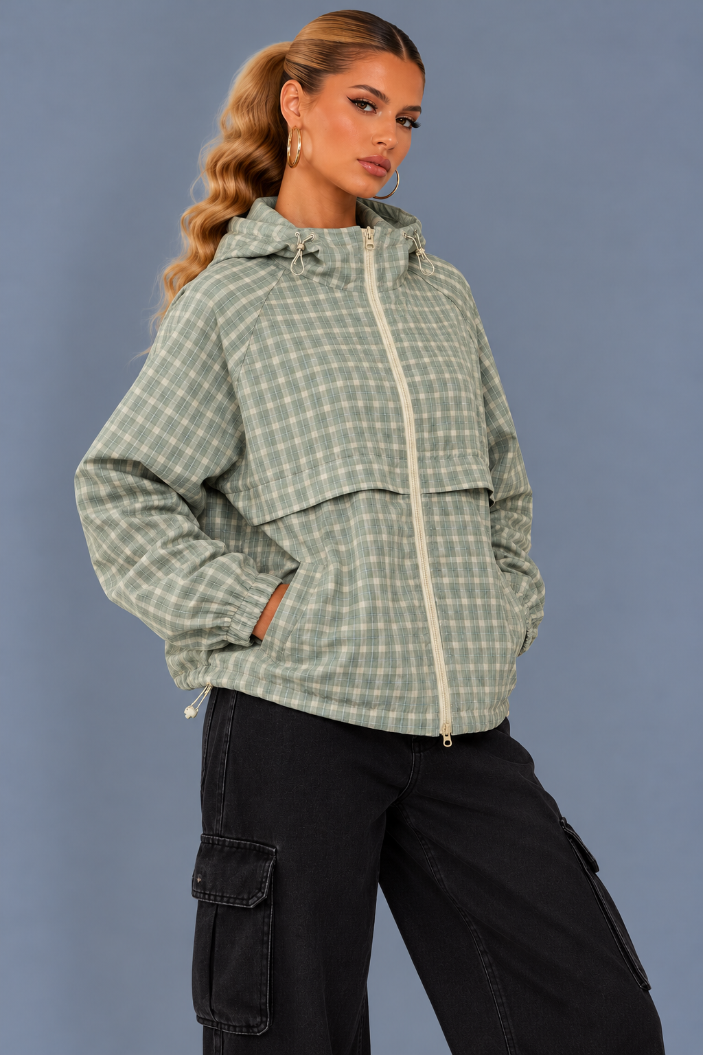 KAYO | CHAQUETA CON CAPUCHA JEANNE