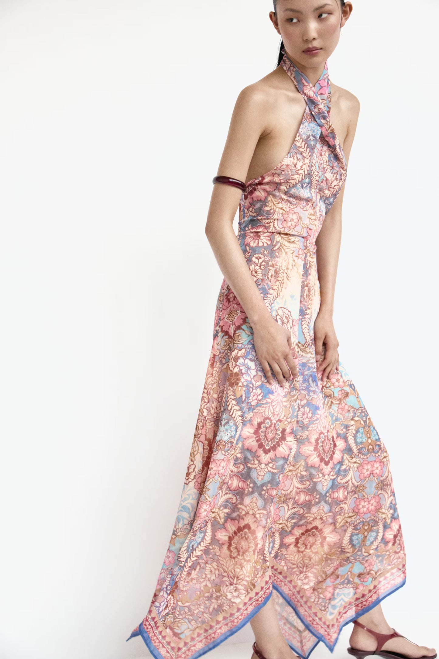 KAYO | CHIFFON MAXI DRESS