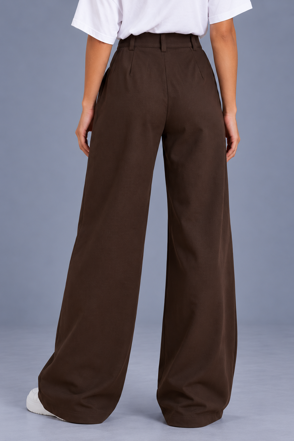KAYO | BROWN WIDE-LEG TROUSERS