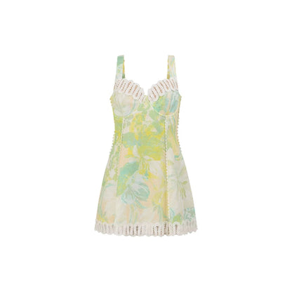 KAYO | FLORAL LACE MINI DRESS