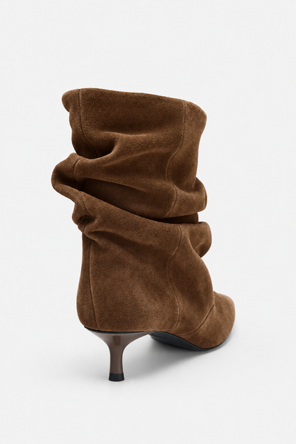 KAYO | RUCHED ANKLE BOOTS