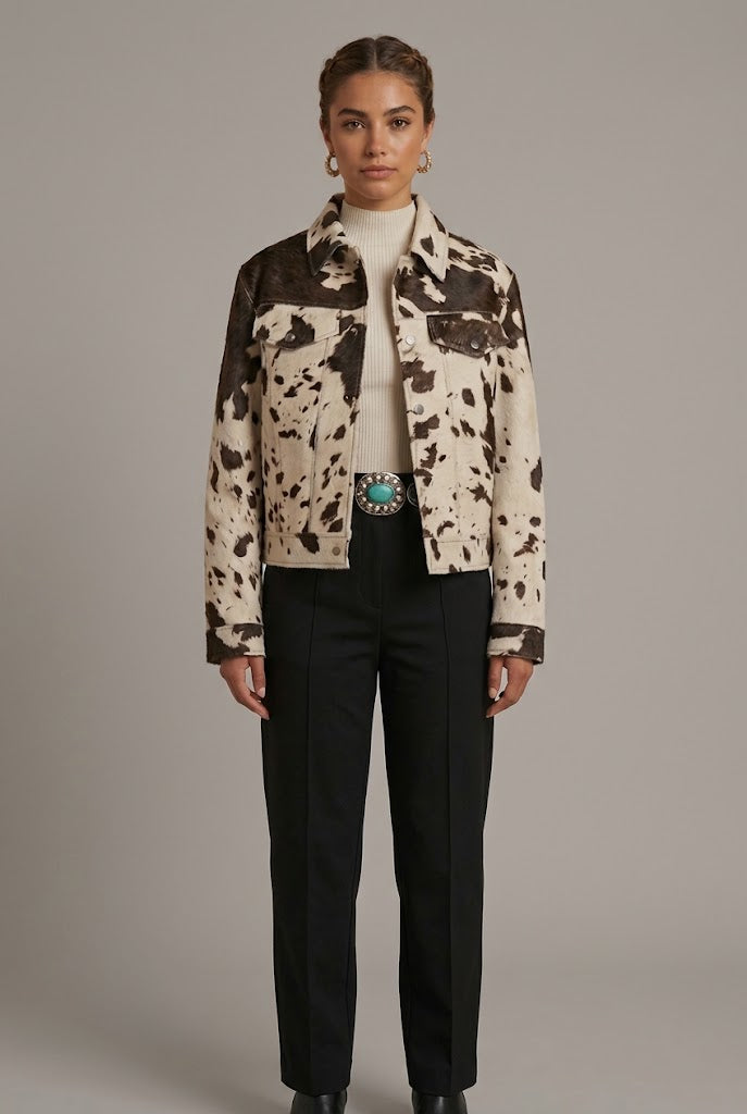 KAYO | COW PRINT JACKET