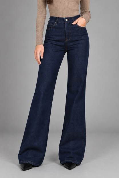KAYO | DUNKLE FLARED JEANS