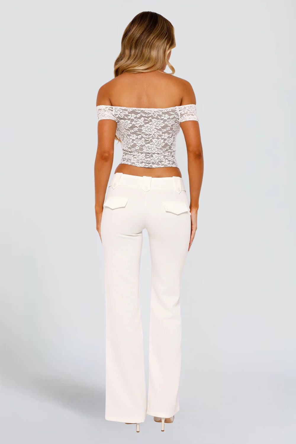 KAYO | PANTALON EN TOILE BLANC